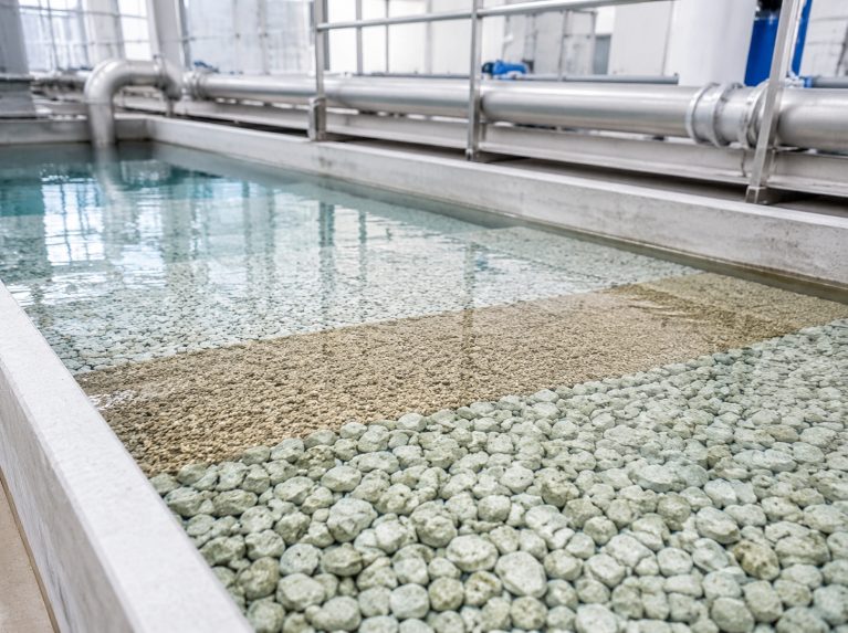 合肥新站高新技术产业开发区水处理除氨氮沸石滤料